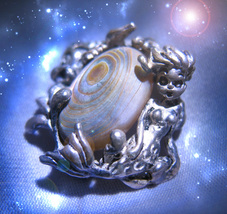 HAUNTED ANTIQUE RARE PIN MASTER SIREN EXTRAORDINARY ENCHANTMENT SECRET MAGICK  image 2
