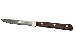 Vintage Forgecraft Serrated 4&quot; Inch Steak Knife Stainless Steel - Japan 8&quot; total - £7.07 GBP