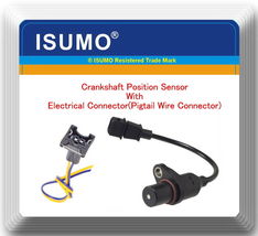 Crankshaft Position Sensor W/ Electrical Connector Fits Attitude  Accent Rio 5 - £12.62 GBP