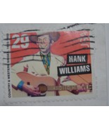 Hank Williams Sr. 4 Pc Collection 1993 First Day Of Issue Stamps +Flyer ... - $18.77