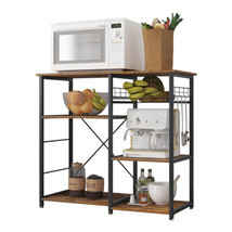 soges 3-Tier Kitchen Baker&#39;s Rack Utility Microwave Oven Stand Storage Cart Work - $312.29