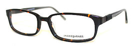 Jhane Barnes Mens Ophthalmic Eyeglass Rectangle Plastic Processor Tortoise 56mm - £10.53 GBP