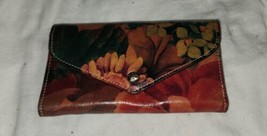NWT Patricia Nash Designs Floral Wallet Tri Fold Multicolor New Cards Money Coin - £79.67 GBP
