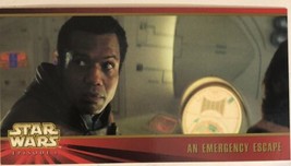Star Wars Episode 1 Widevision Trading Card #19 An Emergency Escape - £2.34 GBP