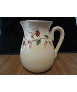 Pottery Barn Tree of Life Autumn Leaves Acorns Leaf Pitcher 8.5&quot; Tall - €16,60 EUR