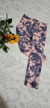 Girls Athleta  Tie Dye Capri Leggings Size 7  - £19.04 GBP