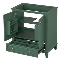30&quot; Dark Green Bathroom Vanity Base Cabinet - $247.99