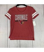 Arizona Cardinals NFL Medium Casual T-Shirt Red New Youth Girls - $13.94 CAD