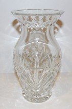 EXQUISITE SIGNED WATERFORD CRYSTAL 8&quot; BEAUTIFULLY CUT VASE - £85.62 GBP