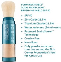 Colorescience Sunforgettable Total Protection BRUSH-ON Spf 50 Medium Retail: $69 - £42.88 GBP