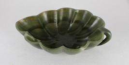 Natural Green Agate Carved Leaf 1665 Ct Big Gemstone Bowl For Home Decor - $349.60