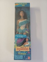 Disney&#39;s Pocahontas Color Splash Hair Nib 1995 Vintage Color Changing Hair Water - £29.37 GBP