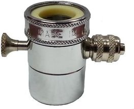 QMP (QMP502NS) Diverter Valves 1/4&quot; COMPRESSION; CHROME; NO SPRING - $17.38