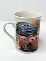 2011 Disney Pixar Cars Coffee Tea Mug Cup Lightning McQueen Tow Mater Finn - £7.45 GBP