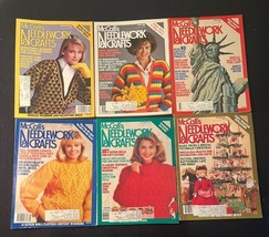 Lot of 6 Vintage 1986 McCall&#39;s Needlework &amp; Crafts Magazines  - $375.10 MXN