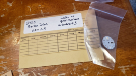NEW VTG 80&#39;s Ladies Seiko Watch Silver Dial w/ Gold marker Window SQ  3Y03-027LR - £17.92 GBP