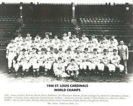1946 St. Louis Cardinals 8X10 Team Photo Baseball Picture World Champs Mlb - $4.94