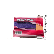 Ready Pedi | Nail File Buffer Pedicure | Red Pumice Disposable Kit 4 PCS - $7.91+