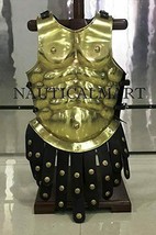 NauticalMart Brass Greek Muscle Armor Halloween Costume Breastplate LARP  - £147.76 GBP