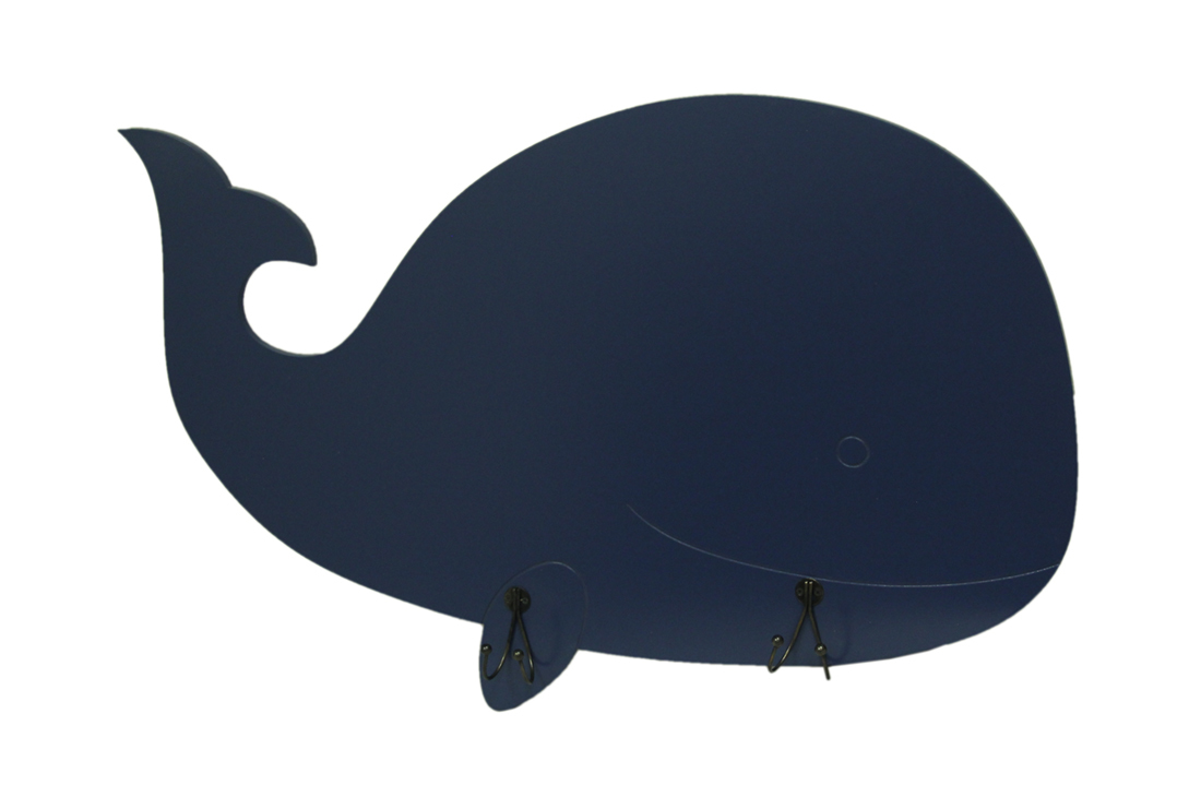 Primary image for Zeckos Adorable Blue Whale Key Rack Wall Hook 33 By 20 Inches