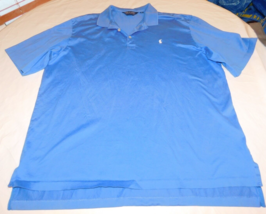 Polo Golf Ralph Lauren Golf Men&#39;s Short Sleeve Polo Shirt Blue Size XL xlarge - £14.39 GBP