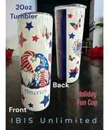 20oz Skinny Tumbler &quot;Freedom and Friends&quot; - $33.69 CAD