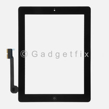 Black Front Panel Touch Screen Glass Digitizer + Home Button Assembly Fo... - £25.13 GBP