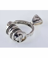 King Bébé Studios Argent Sterling FENDER Casque Grand Pendentif - €968,68 EUR