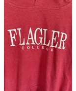 Flagler College Hoodie Large Long Sleeve Sweatshirt Unisex Shirt Florida... - $32.30