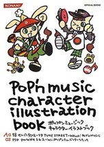 JAPAN Pop&#39;n Music Character Illustration Book - £64.77 GBP