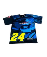 Vintage 1997 Nutmeg Mills Jeff Gordon Nascar All Over Print AOP T-Shirt ... - $109.62 CAD