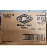 Clorox Disinfecting Wipes,Bleach Free Cleaning,Best Wipes,75 Count (Pack... - £14.89 GBP