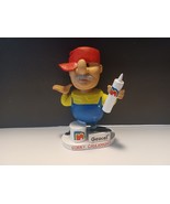 Vintage Advertising GEOCEL CORKY CAULKRIGHT Bobblehead Bobble Dobbles - $24.63