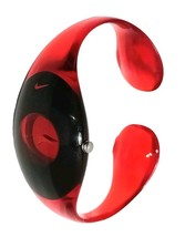 Women&#39;s Nike Presto Duo Sports Watch WT0023 Water Resistant 30m Translucent Red - £25.75 GBP