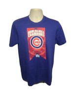 2016 MLB Chicago Cubs World Series Champions Adult Small Blue TShirt - £11.62 GBP