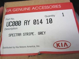 OEM Kia Spectra 2000 2001 2002 5 door Pin Stripes Body Graphics Grey Silver - $15.83