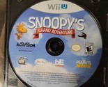 Wii U Peanuts Movie: Snoopy&#39;s Grand Adventure (Nintendo Wii U, 2015).Tes... - $4.99