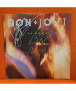 Bon Jovi signed lp 7800 Fahrenheit , 5 members, Original, Vintage, Great... - €194,74 EUR