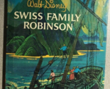 Walt Disney SWISS FAMILY ROBINSON (1961) Golden hardcover book - £10.05 GBP