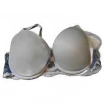 Maidenform Light Blue Lace Back Full Coverage Underwire Bra 38D Lingerie - $13.99