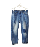 Denizen Levis Womens Jeans Size 12 W31 Distressed Stretch Mid Rise Cotton Blend - $16.83