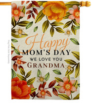 Love Mom &amp; Grandma - Impressions Decorative House Flag H115240-BO - £29.73 GBP