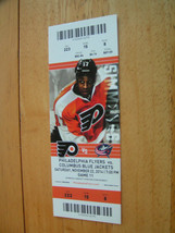 Lot Of 3 Philadelphia Flyers Vs. NY, Columbus, &amp; Florida Ticket Stubs 2014-15 - £3.17 GBP