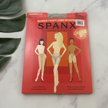 Spanx Sara Blakely Super Footless Shaper Size C New Nude 1 Beige Tummy Control - £17.50 GBP