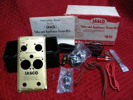 NOS antique vintage Iasco Tube and Appliance Tester Kit in box new unass... - €34,01 EUR