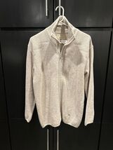 BOREN Size M men’s wool full zip sweater - $64.35