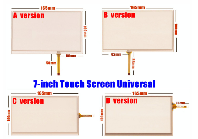 7'' TFT HSD070IDW1 HSD070IDW1-D00 LCD display screen with touch panel  Item image 4