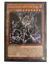 Yugioh Dark World Deck Complete 40 - Cards With Brand New Sleeves - £15.78 GBP