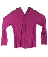 Pink Columbia Fleece Hoodie Womens Size Medium Hooded Full Zip Light Swe... - €25,79 EUR