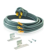 Eastman 61269 3-Prong Electric Range Cord ,40 Amps, 6 Ft Length, Grey - $31.60 CAD